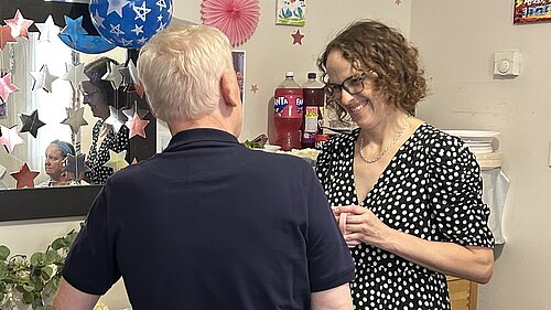 Alison visiting care provider