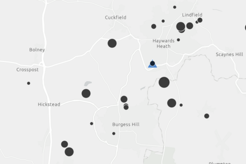 Environment Agency sewage spill map