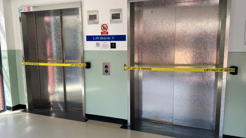 Lifts in Princes Royal Hospital