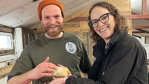 Alison at the Holly Project