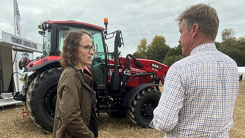 Alison at Hurstpierpoint & District Ploughing Match