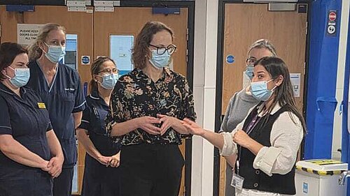 Alison at Princess Royal Hospital