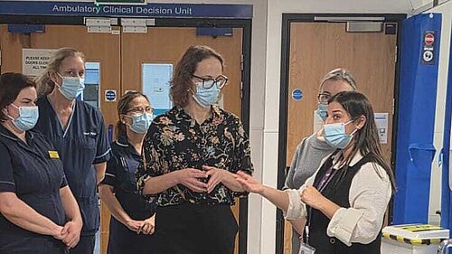 Alison at The Princess Royal Hospital