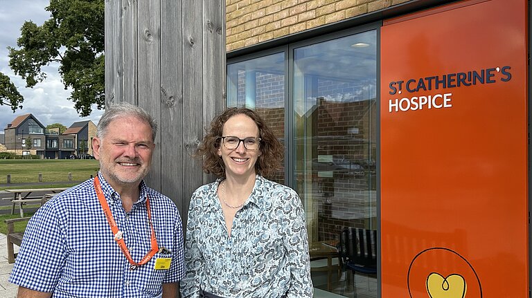 Alison at St Catherine's Hospice