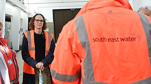 Alison meeting with south east water