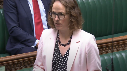 Alison questioning Foreign Sec David Lammy