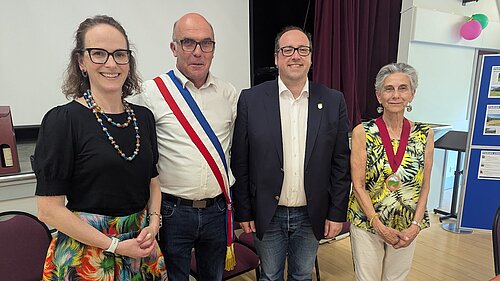 Alison at the Hassocks Twinning event
