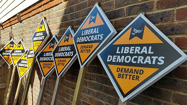 Lib Dem posters