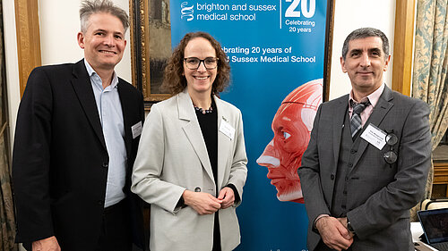 Alison at 20 year Brighton Medical School Celebration