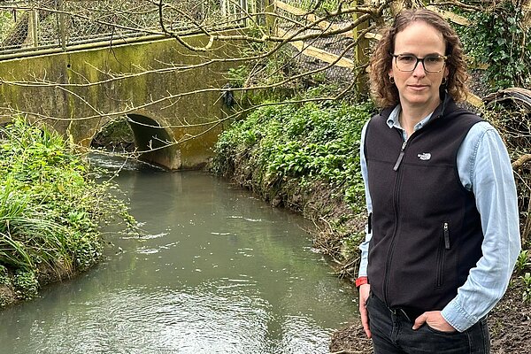 Alison Bennett at Herrings Stream