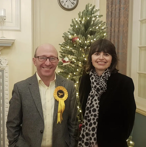 Image courtesy of Carol Jarvest Baroness Kate Parminter Lib Dem Peer - our guest on Tuesday 3rd December