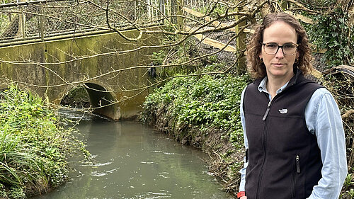Alison at Herrings Stream, Mid Sussex