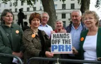 Anne Jones, Serena Tierney and other campaigners make their message clear