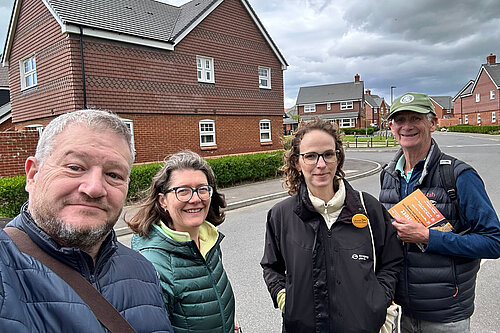 Canvassing in Hassocks