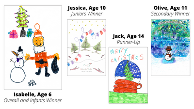 Winning Christmas Card Entries