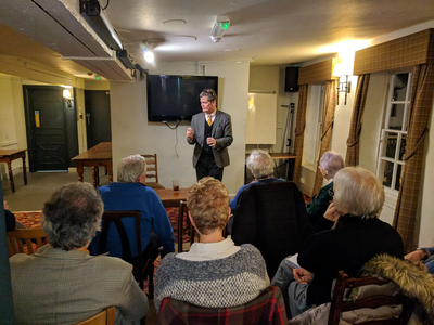 Stephen Lloyd MP at East Grinstead event
