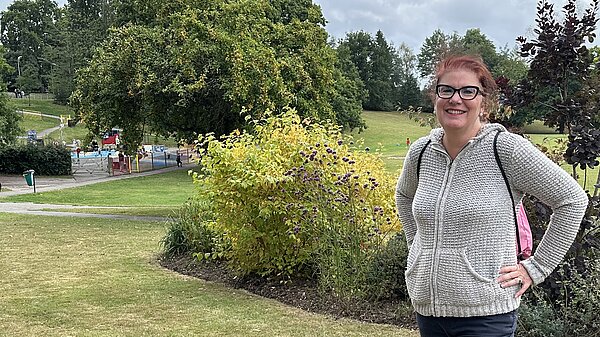 Caroline in Victoria Park
