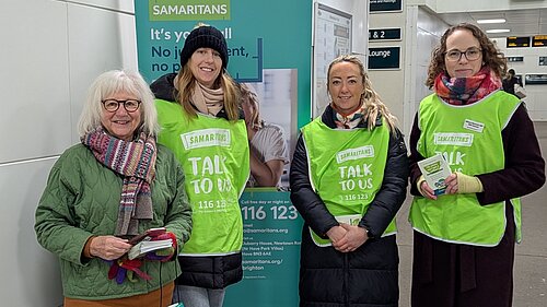 Samaritans at Haywards Heath Station